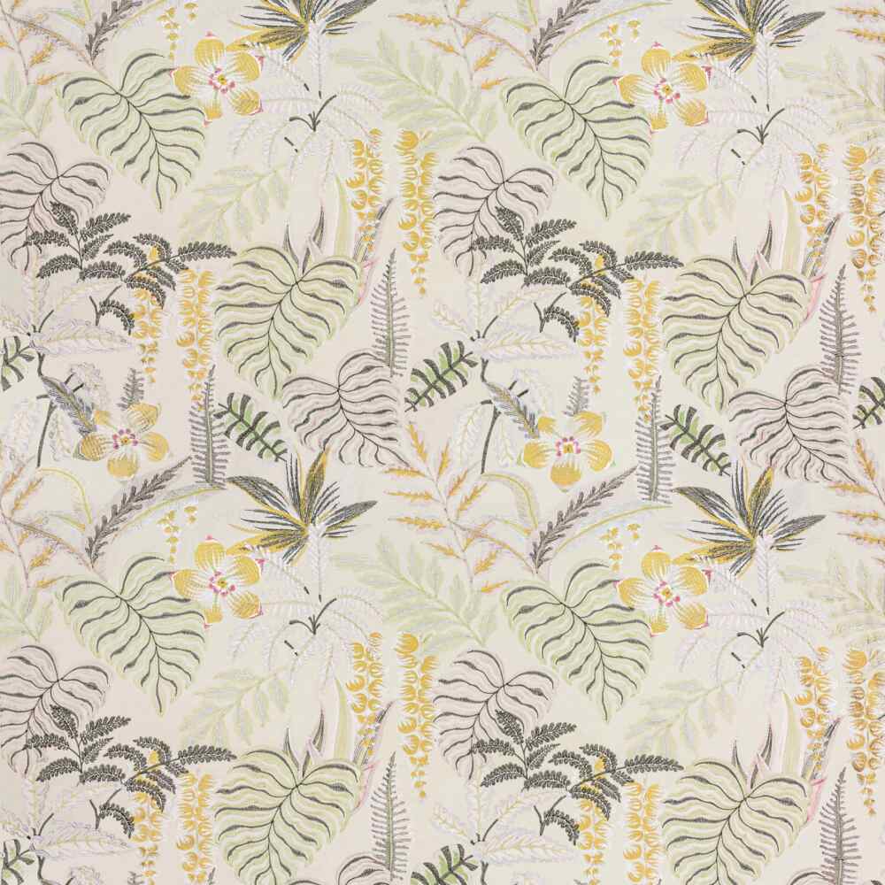Sample of Stout Tropicale Glow 7806-9 Bassett McNab Collection Multipurpose Fabric