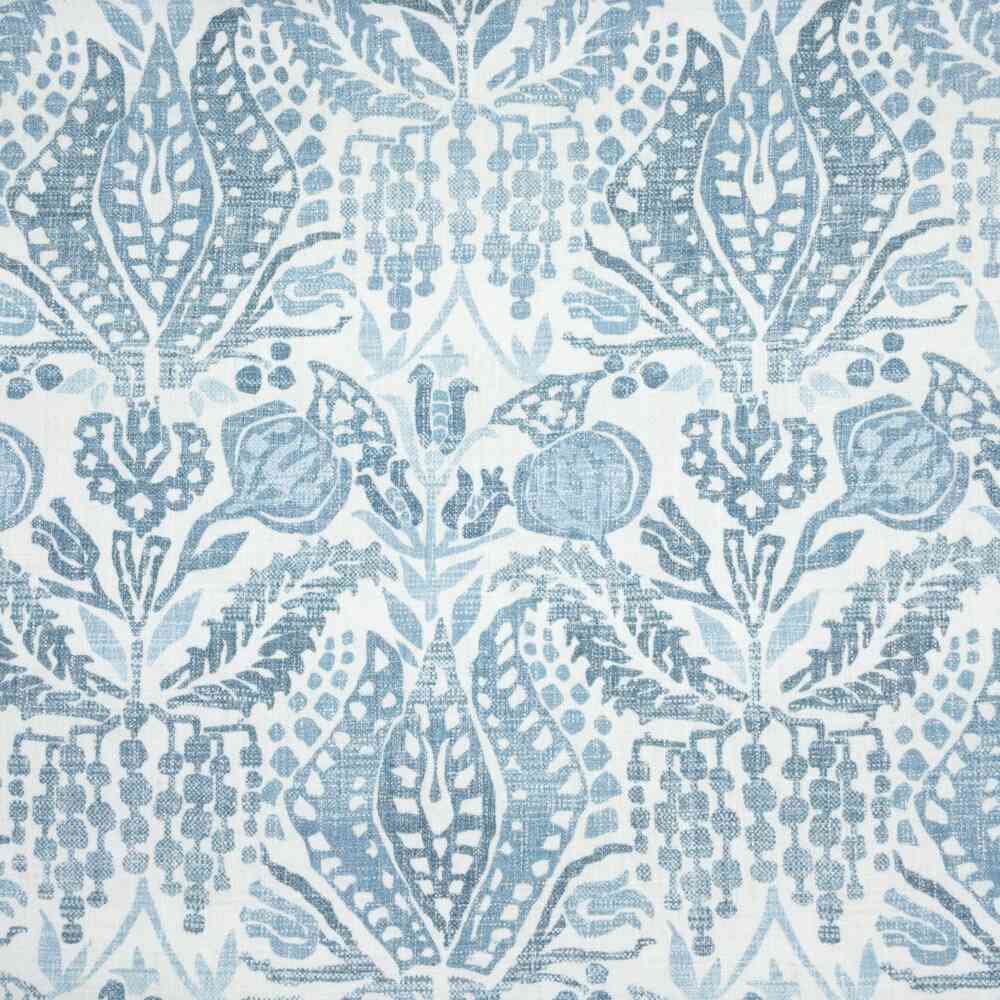 Sample of Stout Tuckahoe Wedgewood 1 Rainbow Library Collection Multipurpose Fabric