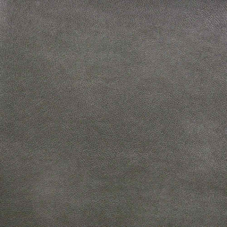 Sample of Stout Turco Charcoal 12 Recycled Leather Collection Indoor Upholstery Fabric