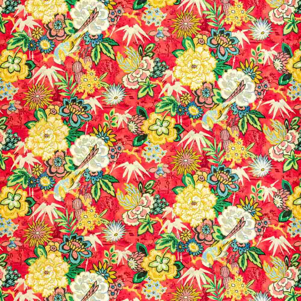 Sample of Stout Waxville Cherry 1 Comfortable Living Collection Multipurpose Fabric