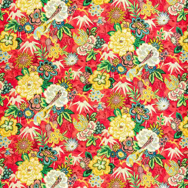 Sample of Stout Waxville Cherry 1 Comfortable Living Collection Multipurpose Fabric
