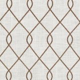 Suburban 73023-10 Brown Barton Embroideries Collection Multipurpose Fabric