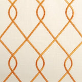 Suburban 73023-451 Papaya Barton Embroideries Collection Multipurpose Fabric