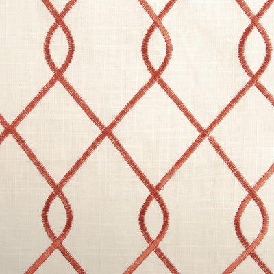 Suburban 73023-518 Rosewood Barton Embroideries Collection Multipurpose Fabric