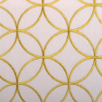 Suburban 73024-66 Yellow Barton Embroideries Collection Multipurpose Fabric