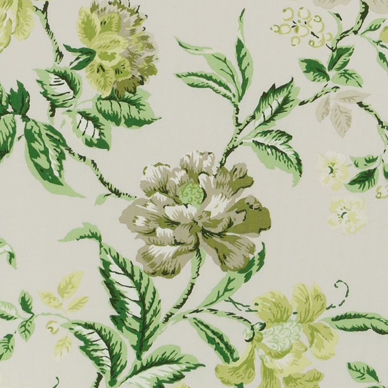 Suburban SE42630-2 Green Nostalgia Prints and Wovens Collection Indoor Upholstery Fabric