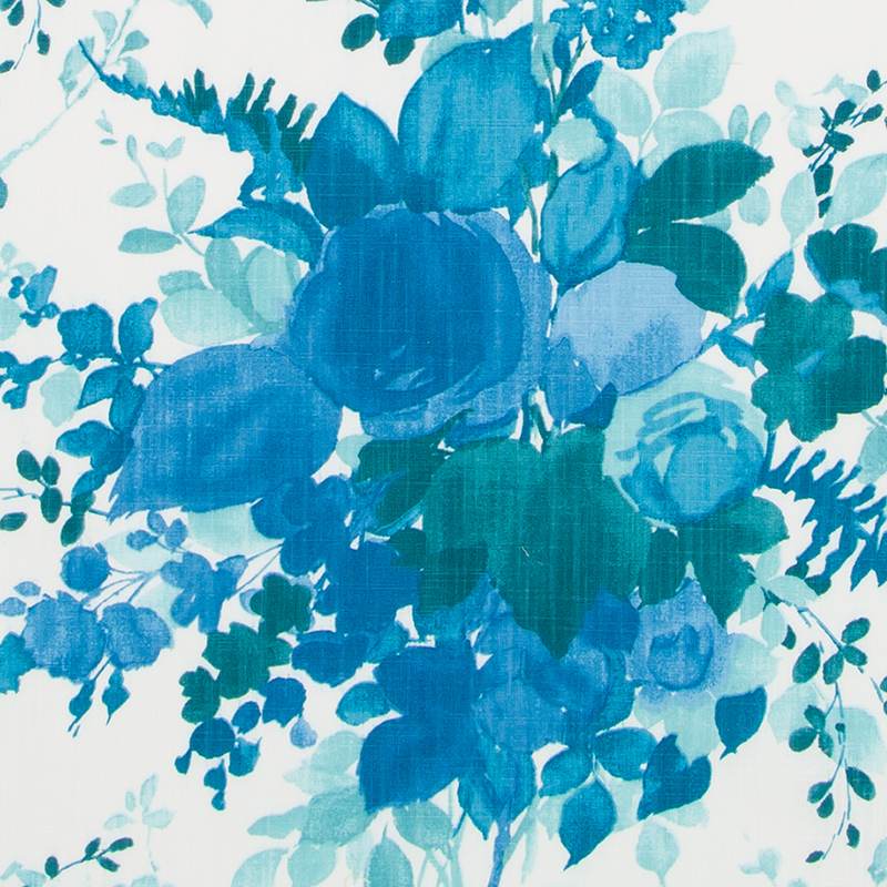 Suburban SE42633-5 Blue Nostalgia Prints and Wovens Collection Indoor Upholstery Fabric