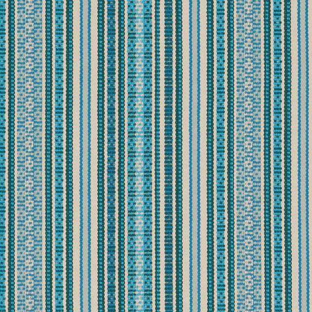 Suburban SU16320-41 Blue and Turquoise Nostalgia Prints and Wovens Collection Indoor Upholstery Fabric