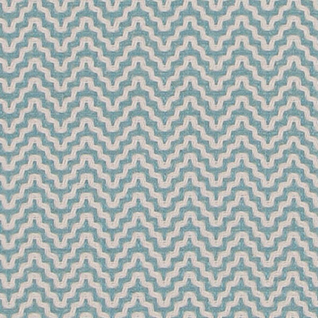 Suburban SU16323-19 Aqua Nostalgia Prints and Wovens Collection Indoor Upholstery Fabric
