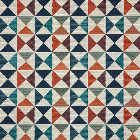 Sample of Sunbrella Array Caribbean 145654-0003 Dimension Collection Upholstery Fabric