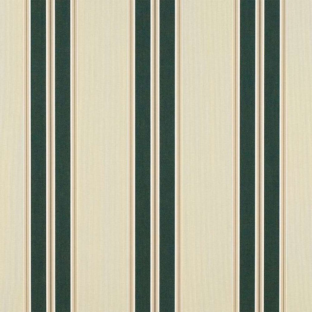Sample of Sunbrella Black Forest Fancy 4923-0000 46-Inch Stripes Awning / Shade Fabric