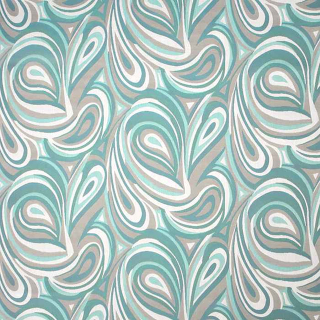 Sample of Sunbrella by Alaxi Carnival Geyser Atmospherics Collection Upholstery Fabric