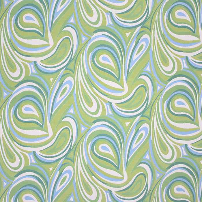 Sample of Sunbrella by Alaxi Carnival Meadow Atmospherics Collection Upholstery Fabric