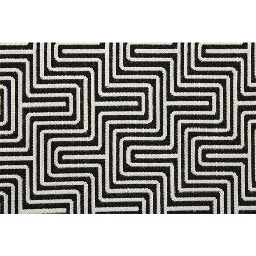 Sample of Sunbrella by Magitex Bora Bora Black Pacific Collection Upholstery Fabric