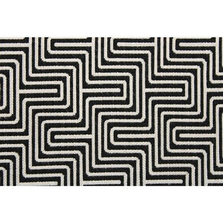 Sample of Sunbrella by Magitex Bora Bora Black Pacific Collection Upholstery Fabric