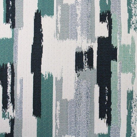 Sample of Sunbrella by Magitex Delos Lagoon Santorini Collection Upholstery Fabric