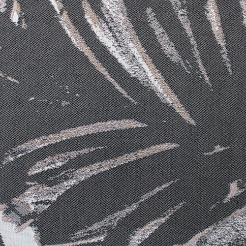 Sample of Sunbrella by Magitex Paradiso Charcoal Santorini Collection Upholstery Fabric