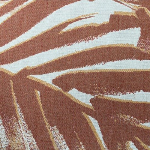 Sample of Sunbrella by Magitex Paradiso Coral Santorini Collection Upholstery Fabric