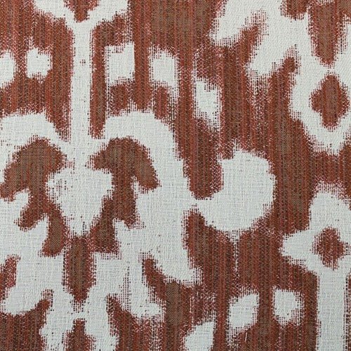 Sample of Sunbrella by Magitex Thera Rust Santorini Collection Upholstery Fabric