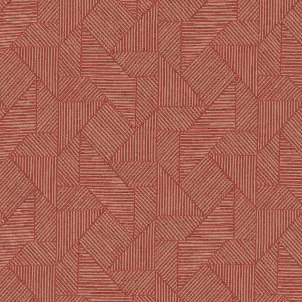Sample of Sunbrella by Mayer Acuco Coral 445-009 Wonderlust Collection Upholstery Fabric
