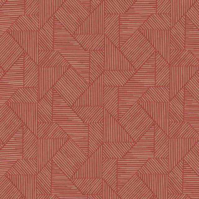 Sample of Sunbrella by Mayer Acuco Coral 445-009 Wonderlust Collection Upholstery Fabric