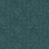 Sample of Sunbrella by Mayer Acuco Peacock 445-003 Wonderlust Collection Upholstery Fabric
