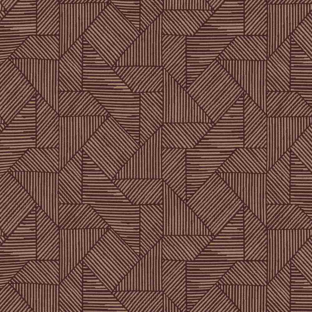Sample of Sunbrella by Mayer Acuco Raisin 445-000 Wonderlust Collection Upholstery Fabric