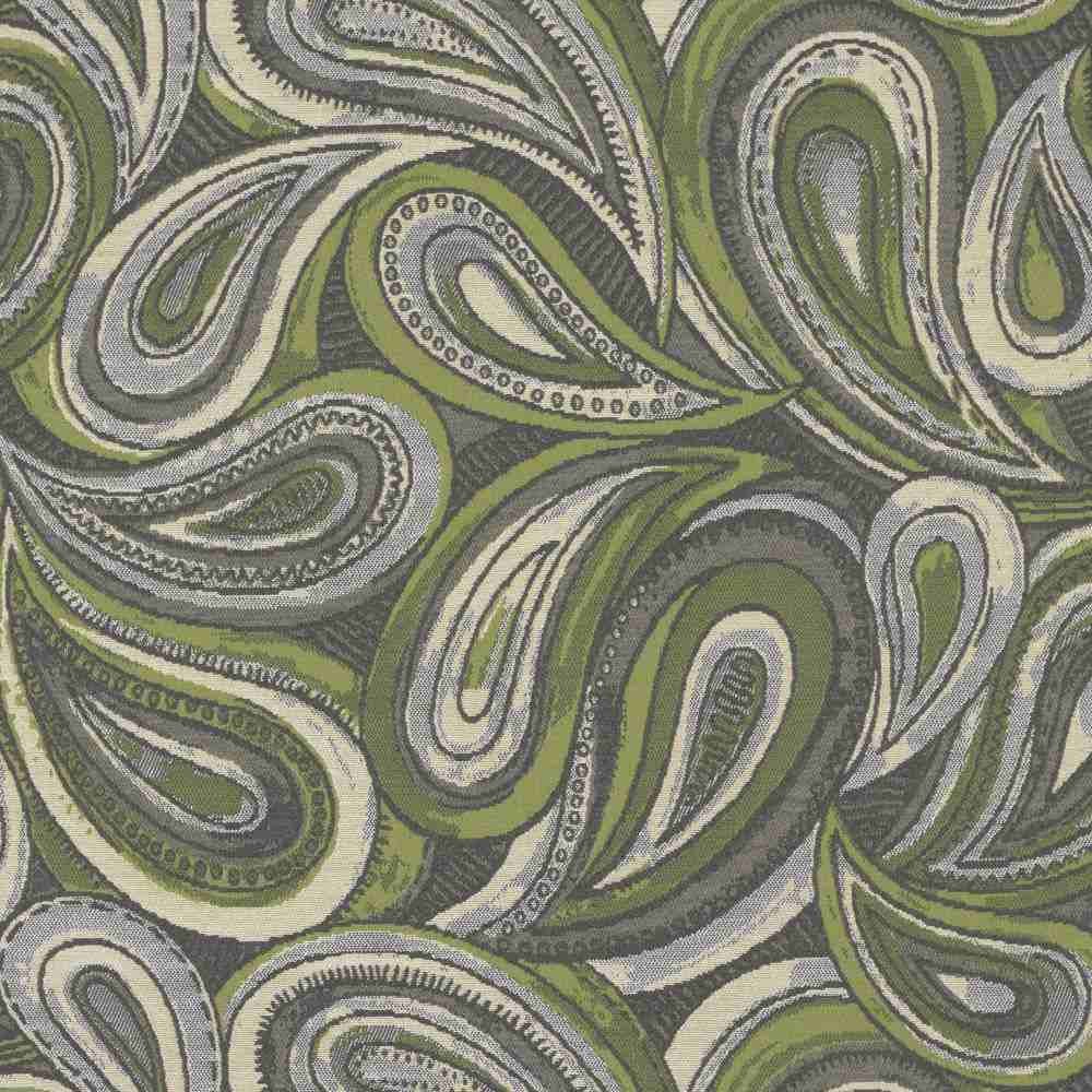Sample of Sunbrella by Mayer Boteh Jade 414-003 Imagine Collection Upholstery Fabric