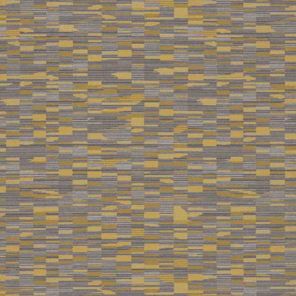 Sample of Sunbrella by Mayer Collage Goldenrod 417-002 Imagine Collection Upholstery Fabric