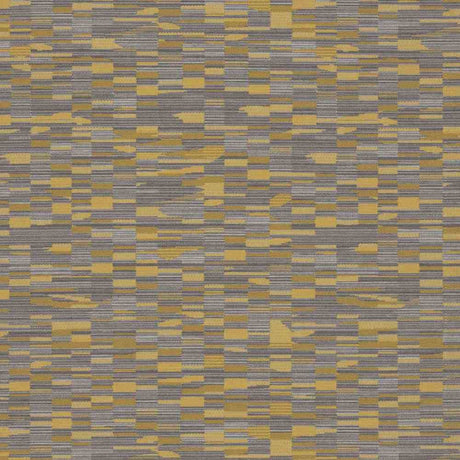 Sample of Sunbrella by Mayer Collage Goldenrod 417-002 Imagine Collection Upholstery Fabric