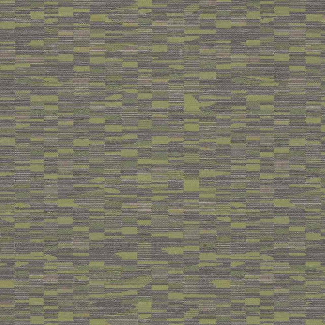 Sample of Sunbrella by Mayer Collage Jade 417-003 Imagine Collection Upholstery Fabric
