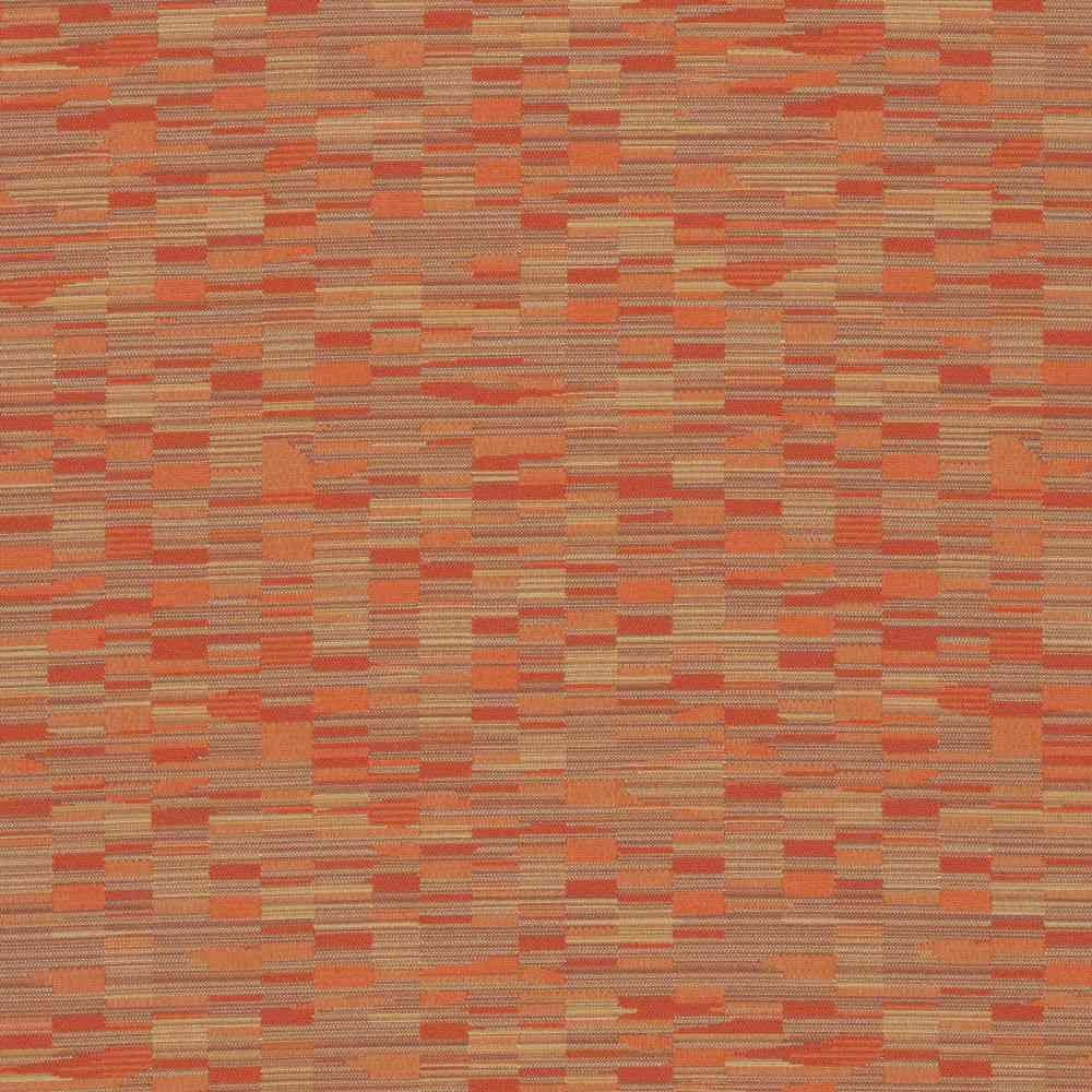 Sample of Sunbrella by Mayer Collage Tiger Lily 417-009 Imagine Collection Upholstery Fabric