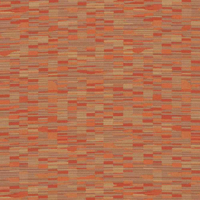 Sample of Sunbrella by Mayer Collage Tiger Lily 417-009 Imagine Collection Upholstery Fabric