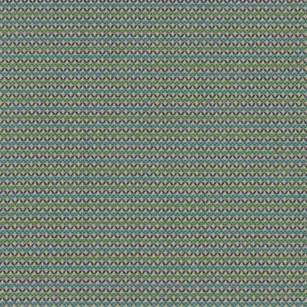 Sample of Sunbrella by Mayer Huipil Peacock 450-004 Wonderlust Collection Upholstery Fabric