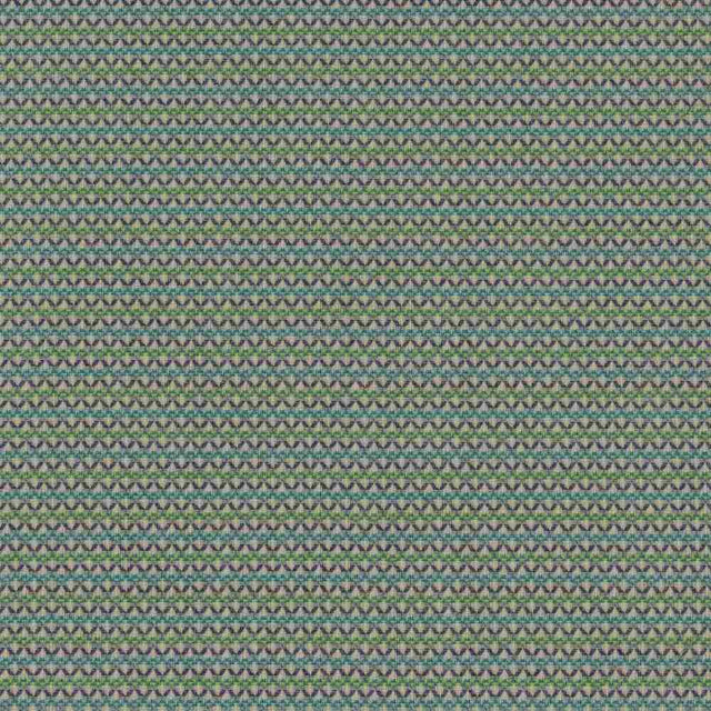 Sample of Sunbrella by Mayer Huipil Peacock 450-004 Wonderlust Collection Upholstery Fabric