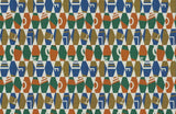 Sample of Sunbrella by Mayer Signs Sunset 432-009 Vollis Simpson Collection Upholstery Fabric