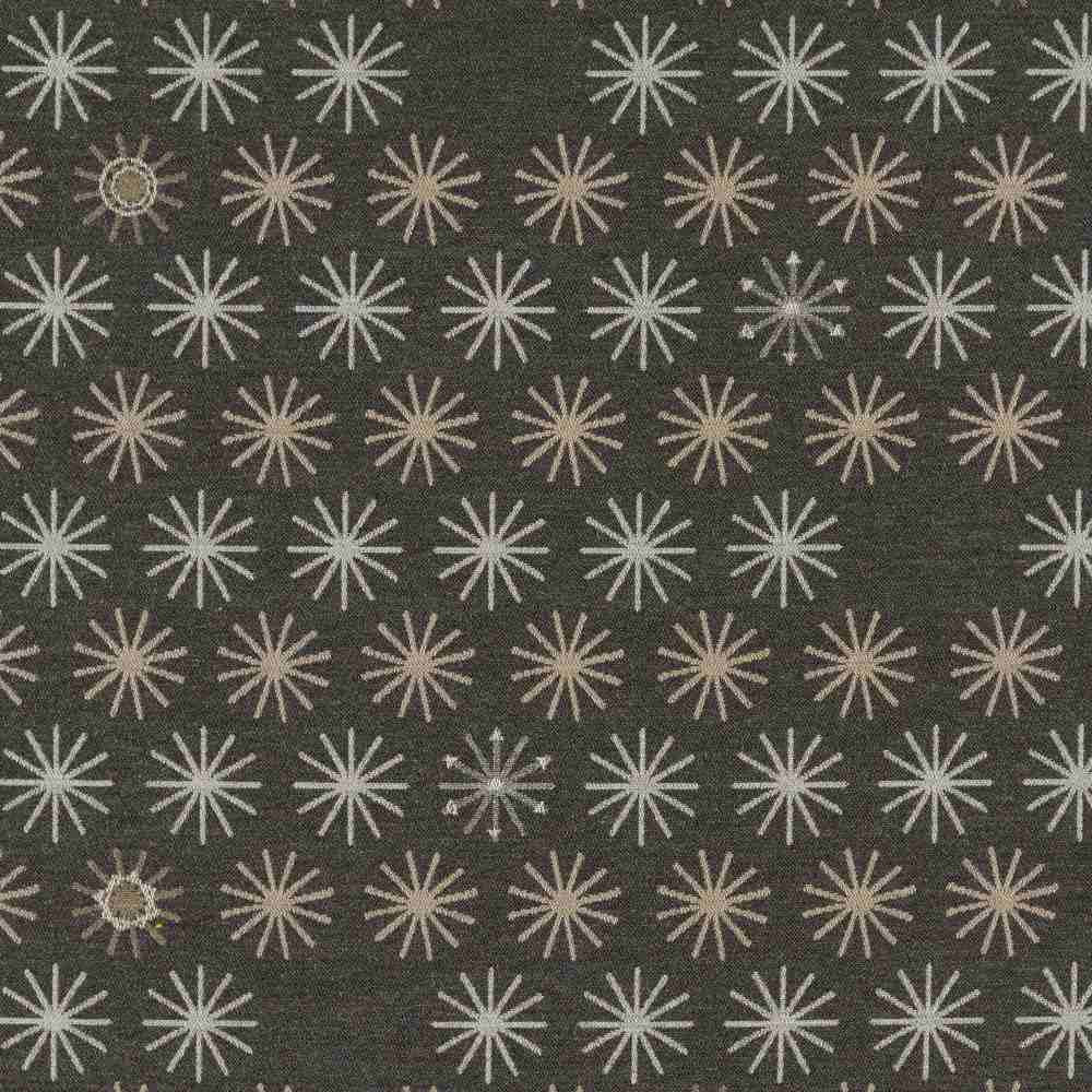 Sample of Sunbrella by Mayer Spokes Meteor 435-006 Vollis Simpson Collection Upholstery Fabric