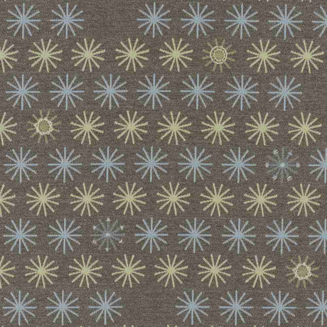Sample of Sunbrella by Mayer Spokes Mist 435-000 Vollis Simpson Collection Upholstery Fabric