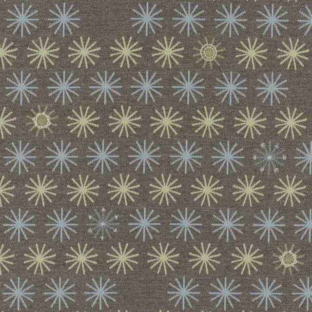 Sample of Sunbrella by Mayer Spokes Mist 435-000 Vollis Simpson Collection Upholstery Fabric