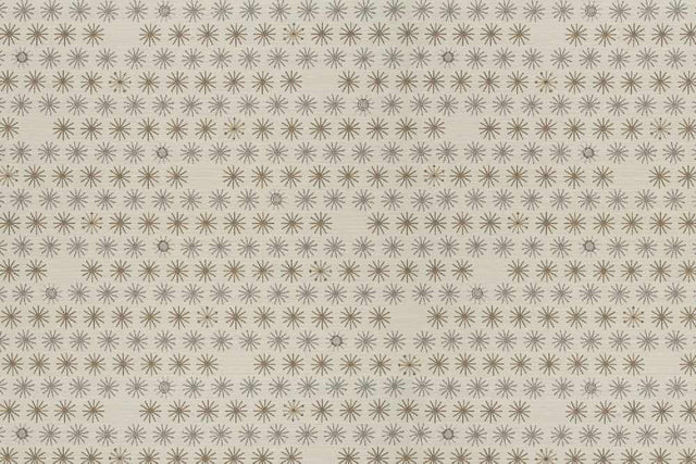 Sample of Sunbrella by Mayer Spokes Quartz 435-007 Vollis Simpson Collection Upholstery Fabric