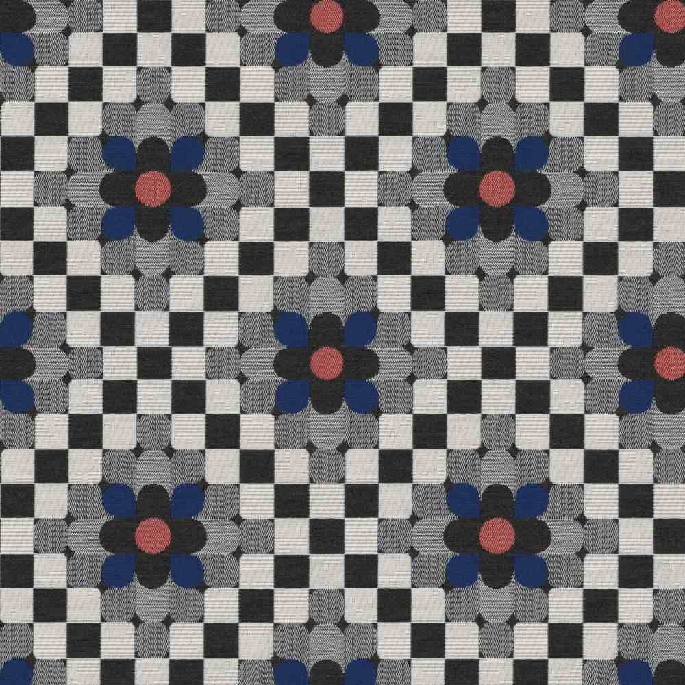 Sample of Sunbrella by Mayer Sula Americana 446-014 Wonderlust Collection Upholstery Fabric