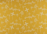 Sample of Sunbrella by Mayer Whirligig Sunshine 431-002 Vollis Simpson Collection Upholstery Fabric