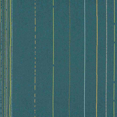 Sample of Sunbrella by Mayer Wilson Lagoon 436-003 Vollis Simpson Collection Upholstery Fabric