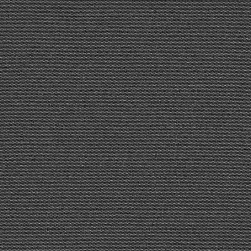 Sample of Sunbrella Canvas Carbon SJA 3906 137 European Collection Upholstery Fabric