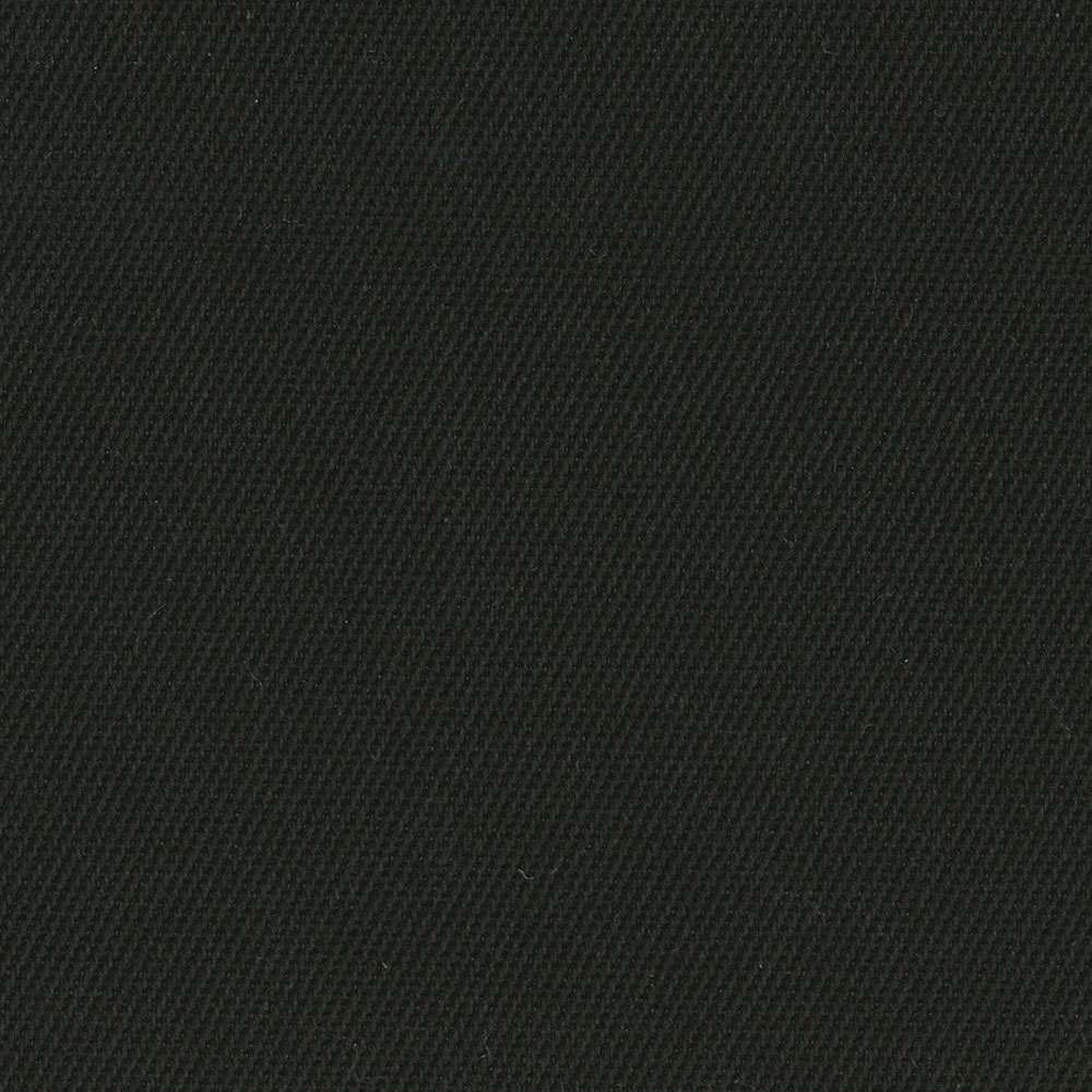 Sample of Sunbrella Canvas Raven Black 5471-0000 Elements Collection Upholstery Fabric