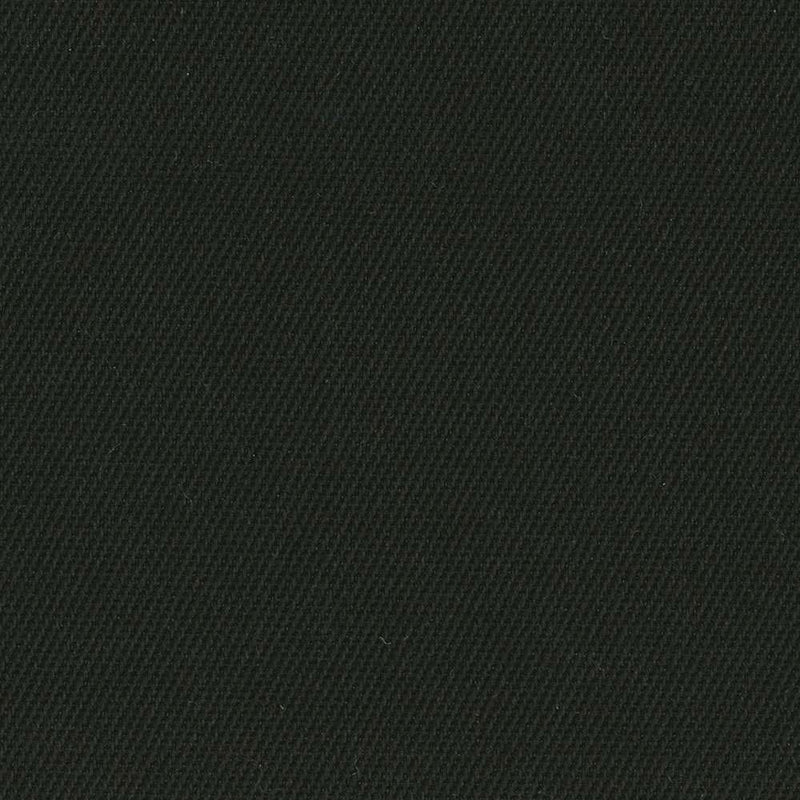 Sample of Sunbrella Canvas Raven Black 5471-0000 Elements Collection Upholstery Fabric