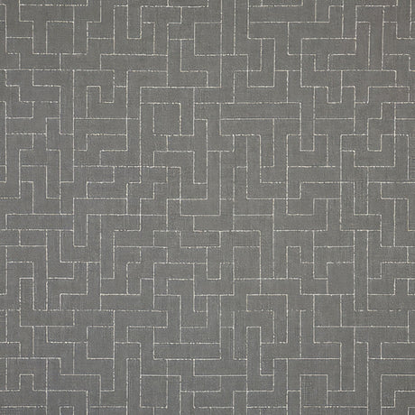 Sample of Sunbrella Create Smoke 145844 - 0001 Balance Collection Upholstery Fabric