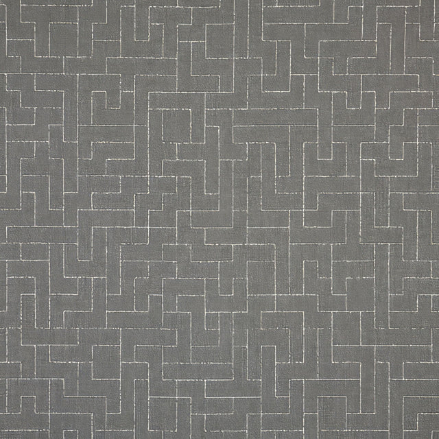 Sample of Sunbrella Create Smoke 145844 - 0001 Balance Collection Upholstery Fabric