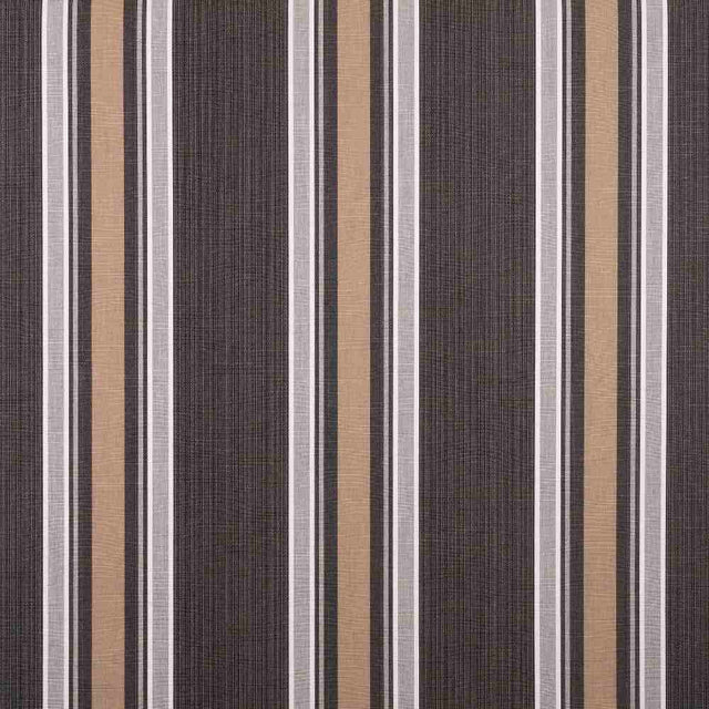 Sample of Sunbrella Emblem Classic 4824-0000 46-Inch Stripes Mayfield Collection Awning / Shade Fabric