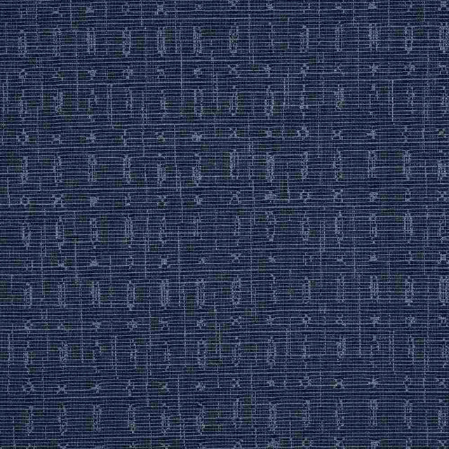 Sample of Sunbrella Embrace Indigo 145849-0003 Balance Collection Upholstery Fabric